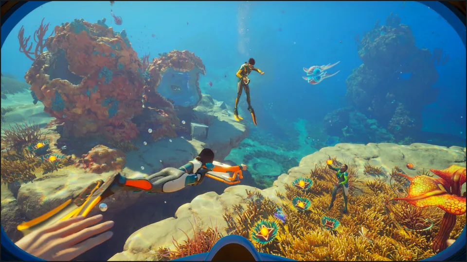 Official Subnautica 2 media crop used for Improved Fins and mobility planning.