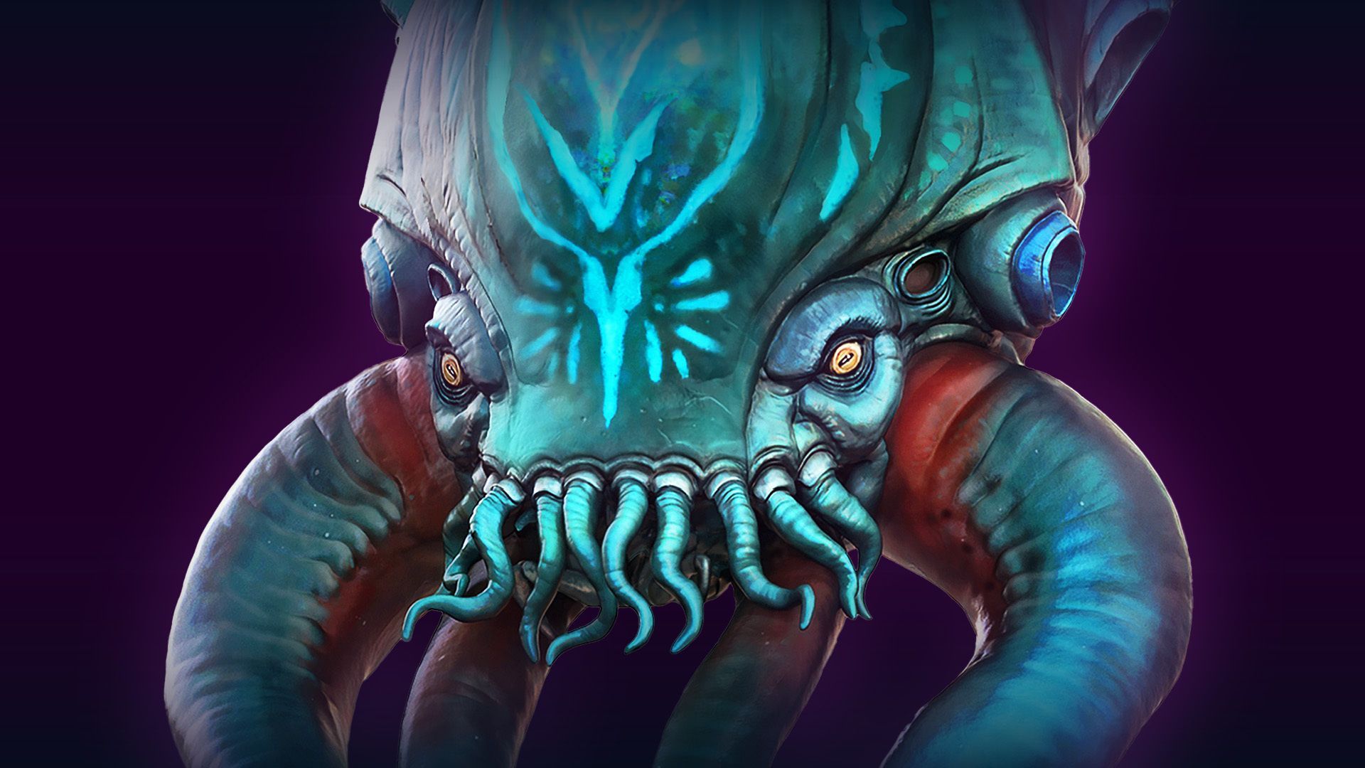 Subnautica 2 official Collector Leviathan image used for the Sparse Plains biome card